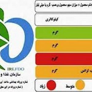 دانلود پاورپوینت با عنوان برچسب گذاری تغذیه ای مواد غذایی در قالب pptx، قابل ویرایش و در حجم 32 اسلاید شامل ادعاهای تغذیه ای، ادعاهای مربوط به کالری، ادعاهای مربوط به قند، ادعاهای مربوط به نمک، ادعاهای مربوط به فیبر غذایی، ادعاها در مورد چربی، ادعاها در مورد کلسترول، ادعاهای سلامتی بخش، برچسب تغذيه اي، حقایق تغذيه اي، مقادیر مرجع مواد مغذی،انواع سیستم هایبرچسب گذاری تغذیه ای FOP، نشانگرهای رنگی