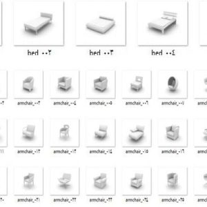در این فایل آرک مدل Arch model vol 1بخش اول قرار گرفته است. این فایل قابل ویرایش شامل صندلی و تخت خواب برای علاقه مندان به طراحی در تری دی مکس تهیه شده است.