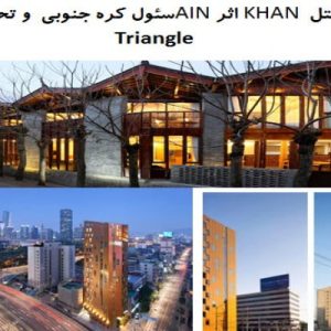 در این فایل دو نمونه موردی هتل با عنوان های هتل  KHAN اثر AINسئول کره جنوبی  و  هتل Triangle در قالب پاورپوینت و دارای 35 اسلاید قابل ویرایش مورد بررسی قرار گرفته است. این فایل مناسب رشته معماری تهیه شده است