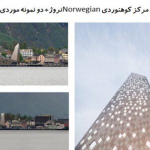 این فایل شامل تحلیل سه  نمونه مرکز کوهنوردی با عنوان های   مرکز کوهنوردی Norwegianنروژ ؛ سالن سنگ نوردی Allez UP و موزه کوهنوردی Turnovدر قالب پاورپوینت و دارای 39  اسلاید قابل ویرایش می باشد این فایل مناسب رشته معماری تهیه شده است . این فایل به گونه ای تنظیم شده ؛ که  می توان قالب آن را به دلخواه تغییر داد.