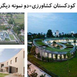 در این فایل  سه نمونه مهدکودک  با عنوان های کودکستان کشاورزی  + مرکز پیش دبستانی ، مهد کودک معماران MoDus  و  مهد کودک جیانگ سو بیشا اثر Crossboundaries در قالب پاورپوینت و دارای 44 اسلاید قابل ویرایش مورد بررسی قرار گرفته است. این فایل مناسب رشته معماری تهیه شده است . این فایل به گونه ای تنظیم شده ؛ که می توان قالب آن را به دلخواه تغییر داد.